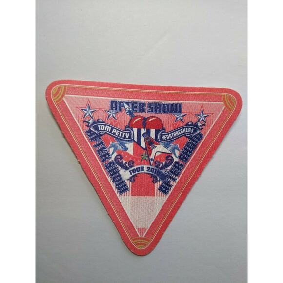 Tom Petty And The Heartbreakers Backstage Pass Original Rock Music 2010 Orange - Picture 2 of 2